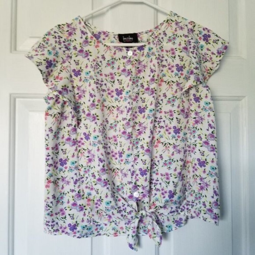 by by girl Blouse Floral Junior XL (16)